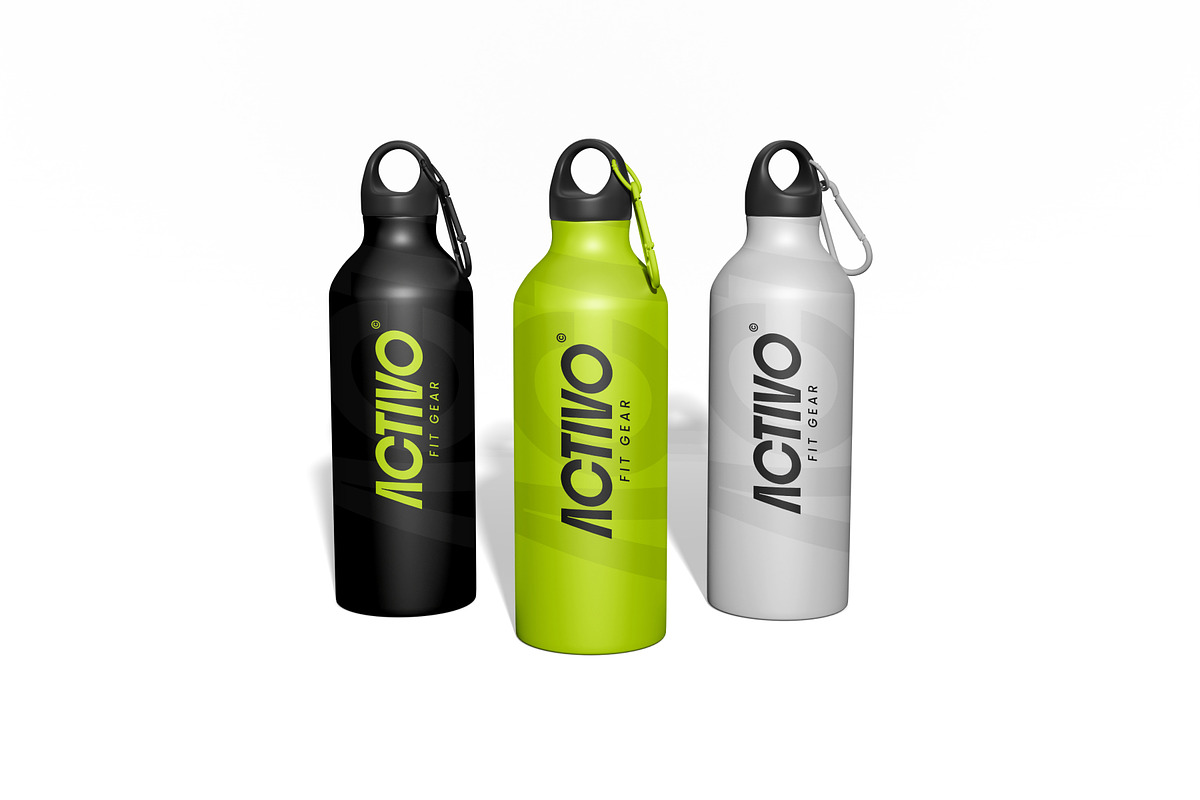 Sport Bottle Mockup, a Merchandise Mockup by SLAB! Design (Photo 6 of 7)