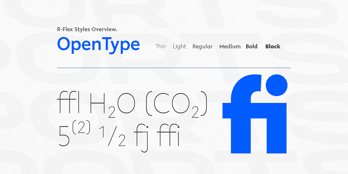 R-flex, a Sans Serif Font by Vikers (Photo 11 of 15)