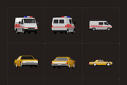 3D Vehicle Models Set, an Emoji Icon by Vectors Market (Thumbnail 7 of 14)