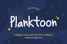 Planktoon Playful Font