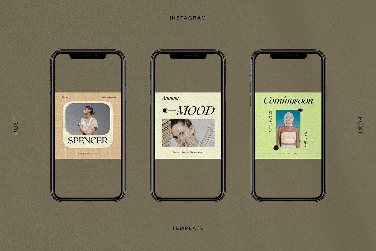 Spencer - Instagram, a Social Media Template by Temptackle (Photo 3 of 5)