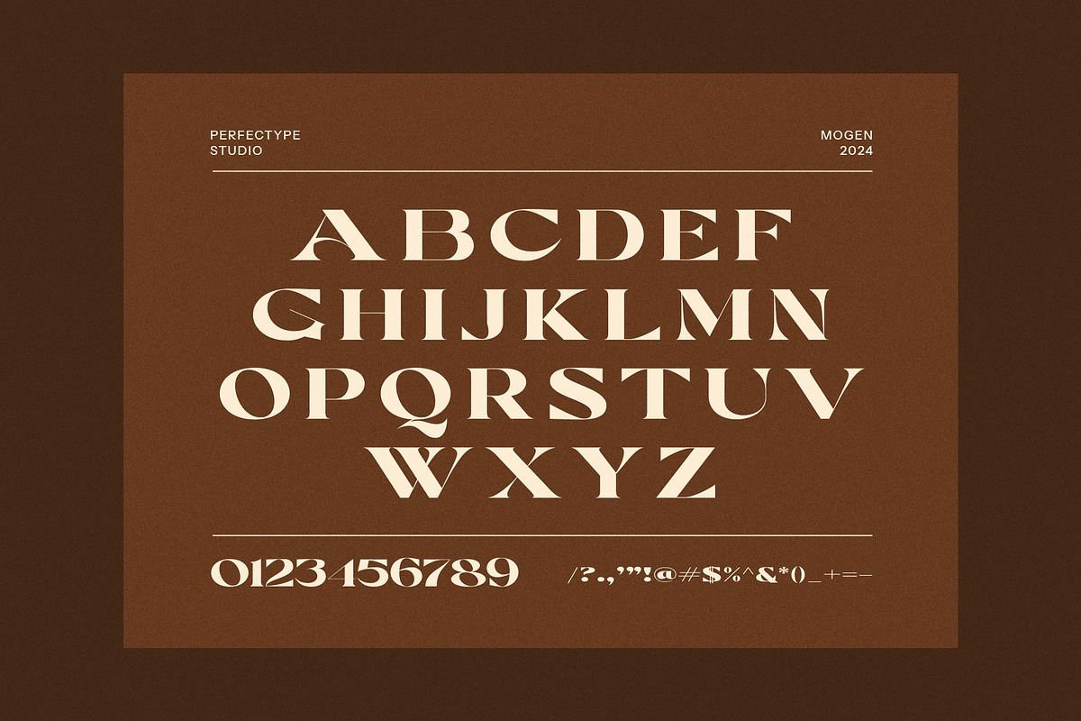Mogen Serif Font, a Serif Font by Perfectype (Photo 8 of 8)