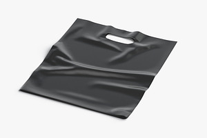 Black Plastic Bag 3D Model