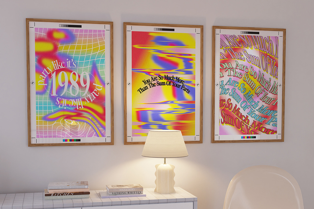 90s Midnight Rave Gradients