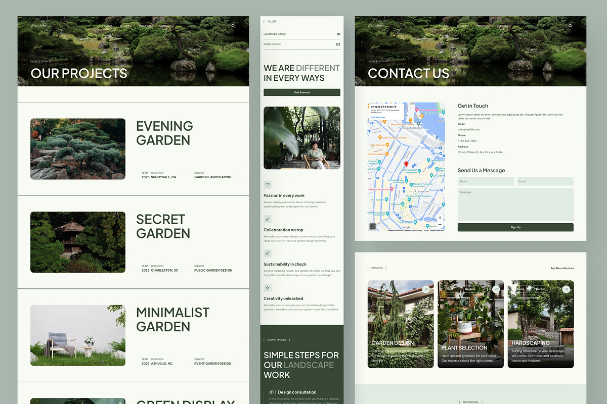LeafLife - Garden Landscape Framer, a Websites & App Template by peterdraw (Photo 3 of 5)