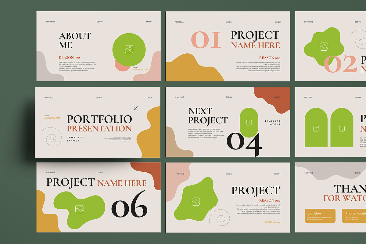Minimalist Presentation Slide Deck