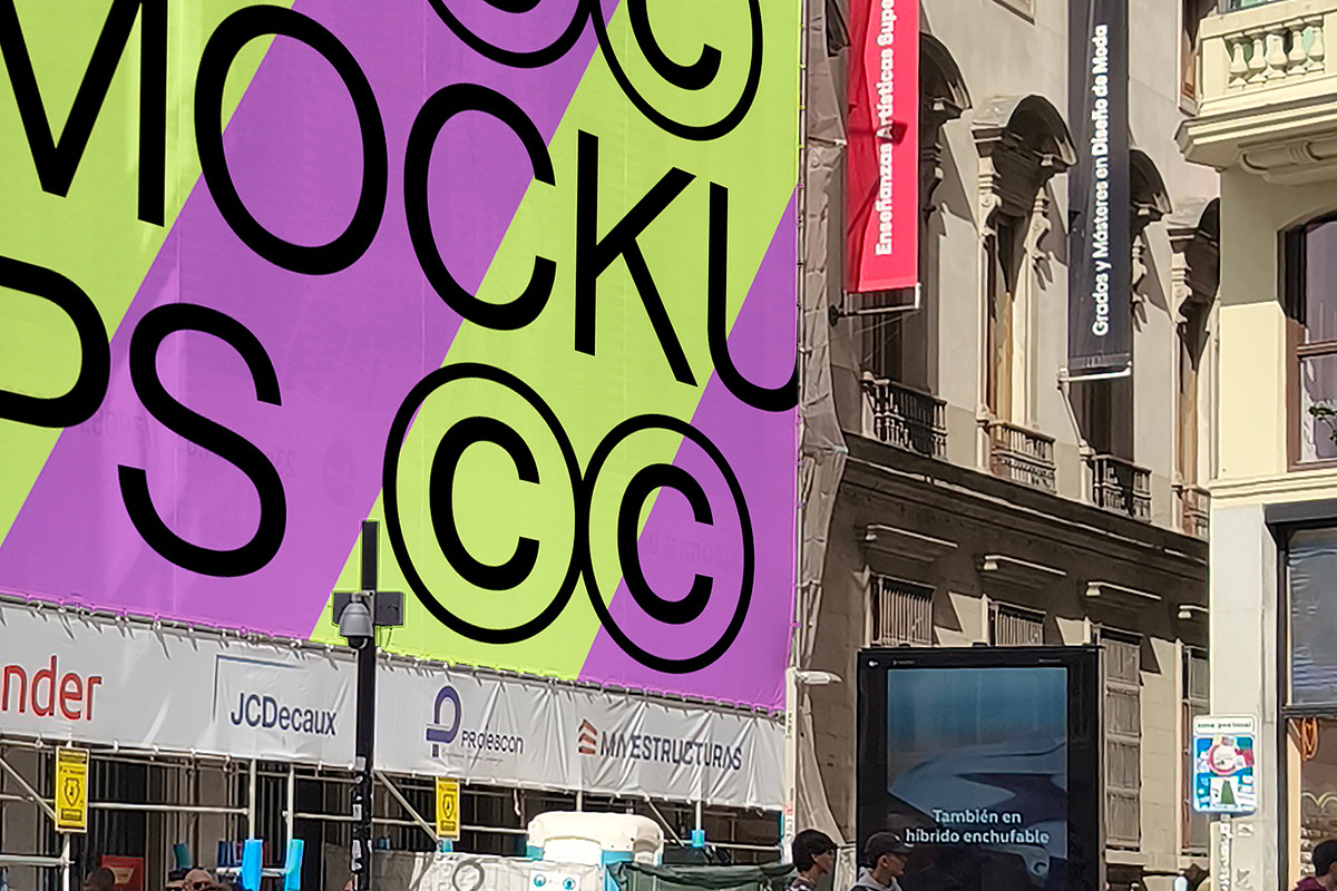 Street Corner Billboard B009, an Advertising Mockup by CC Mockups (Photo 3 of 5)