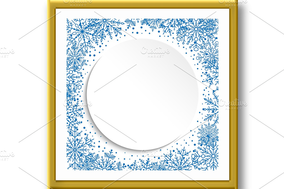 Floral Vector Fine Frame, a Texture Graphic by FineArtStudio (Photo 3 of 3)
