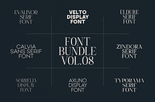 Font Bundle Vol.08 - 8 Premium Fonts