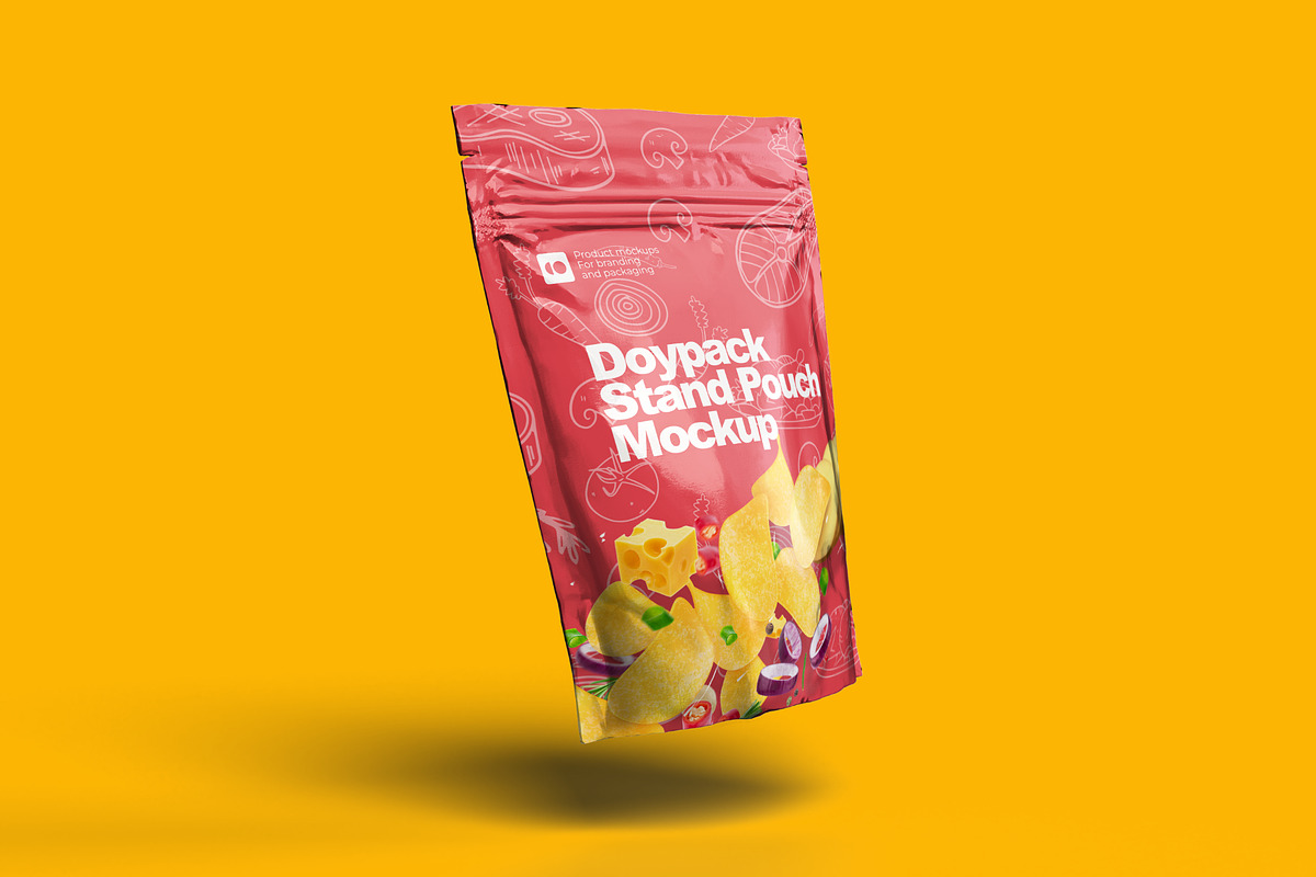 Doypack - Stand up Pouch Mockup, a Cups & Container Mockup by Aprndy85 (Photo 3 of 3)