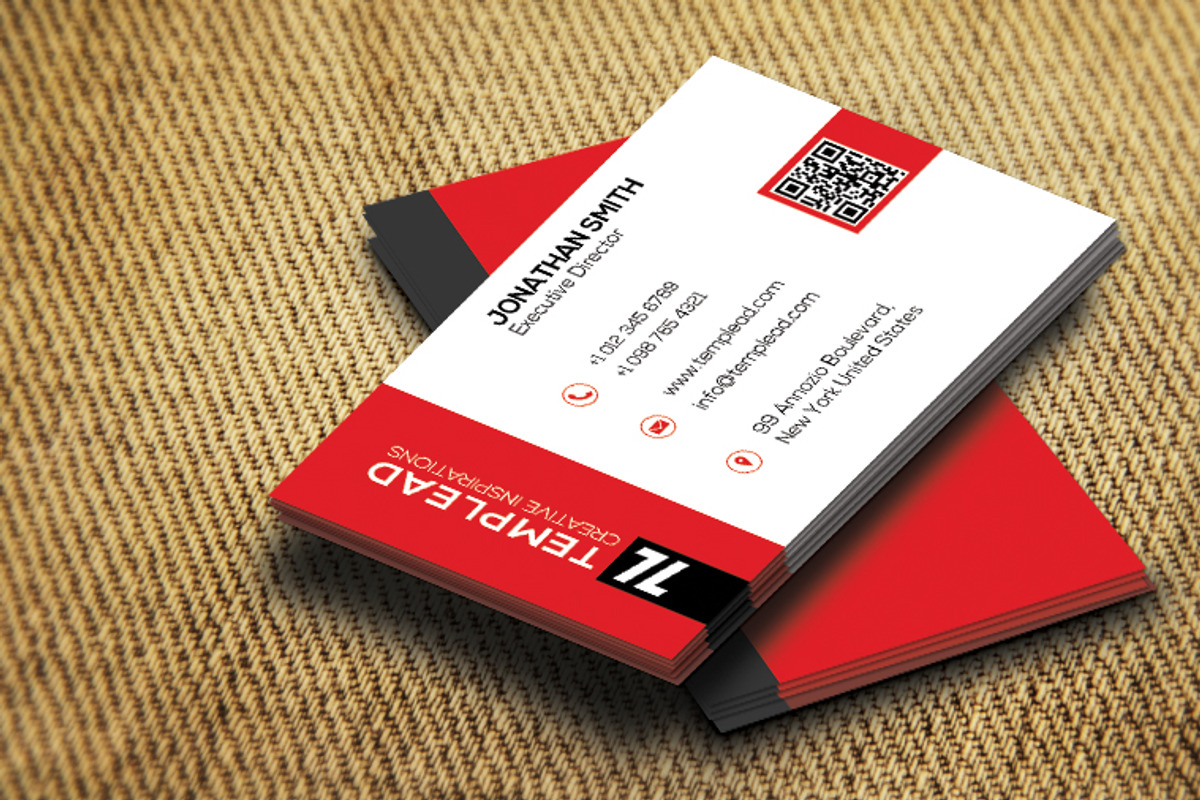 Corporate Business Card SE0320, a Card Template by annozio (Photo 2 of 3)