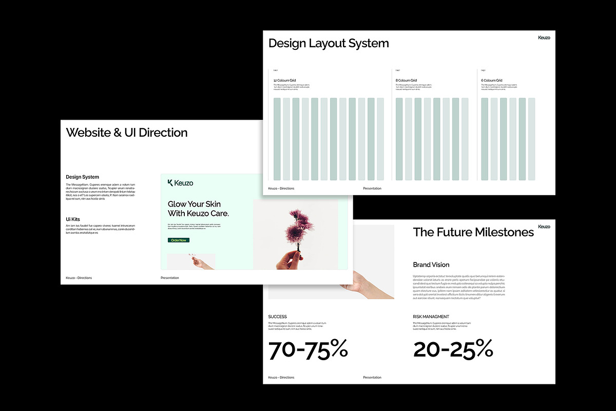 Keuzo - Creative Direction Template, a Presentation Template by Devators (Photo 4 of 5)