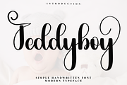 Teddyboy, a Handwritten Font by FreshTypeINK (Thumbnail 1 of 7)