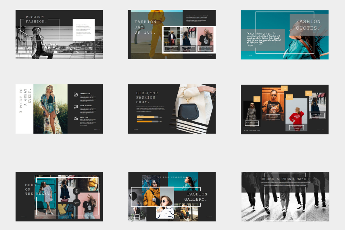 Fashion Presentation - VANCA, a Presentation Template by flyerittyer (Photo 5 of 5)