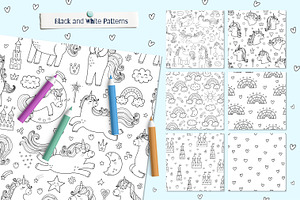 Unicorns Clipart Collection