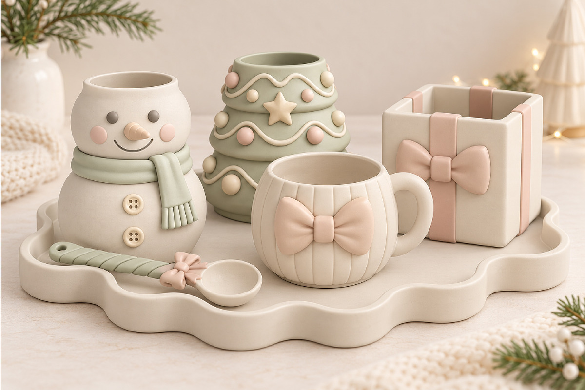 Christmas Decor Set 3D STL, a Furniture 3D Model by Layerology (Photo 3 of 4)