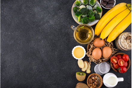 Assortment of products containing, a Food & Drink Photo by Yulia Furman