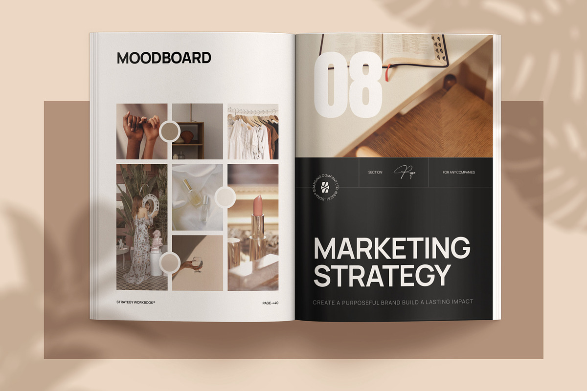 Brand Strategy Workbook Template, a Magazine Template by Studio Monova (Photo 12 of 20)