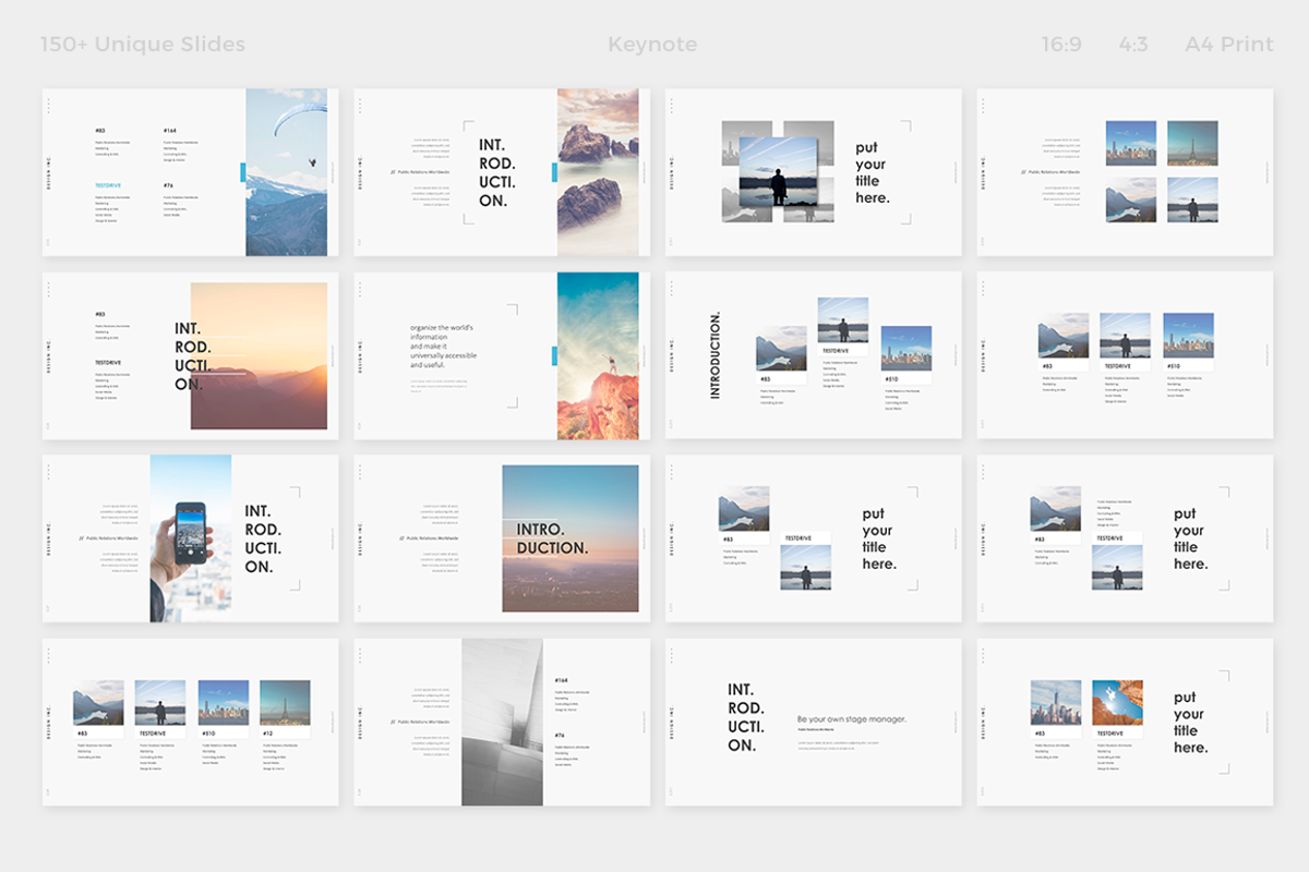 STIL Keynote Template, a Presentation Template by Haluze (Photo 2 of 10)