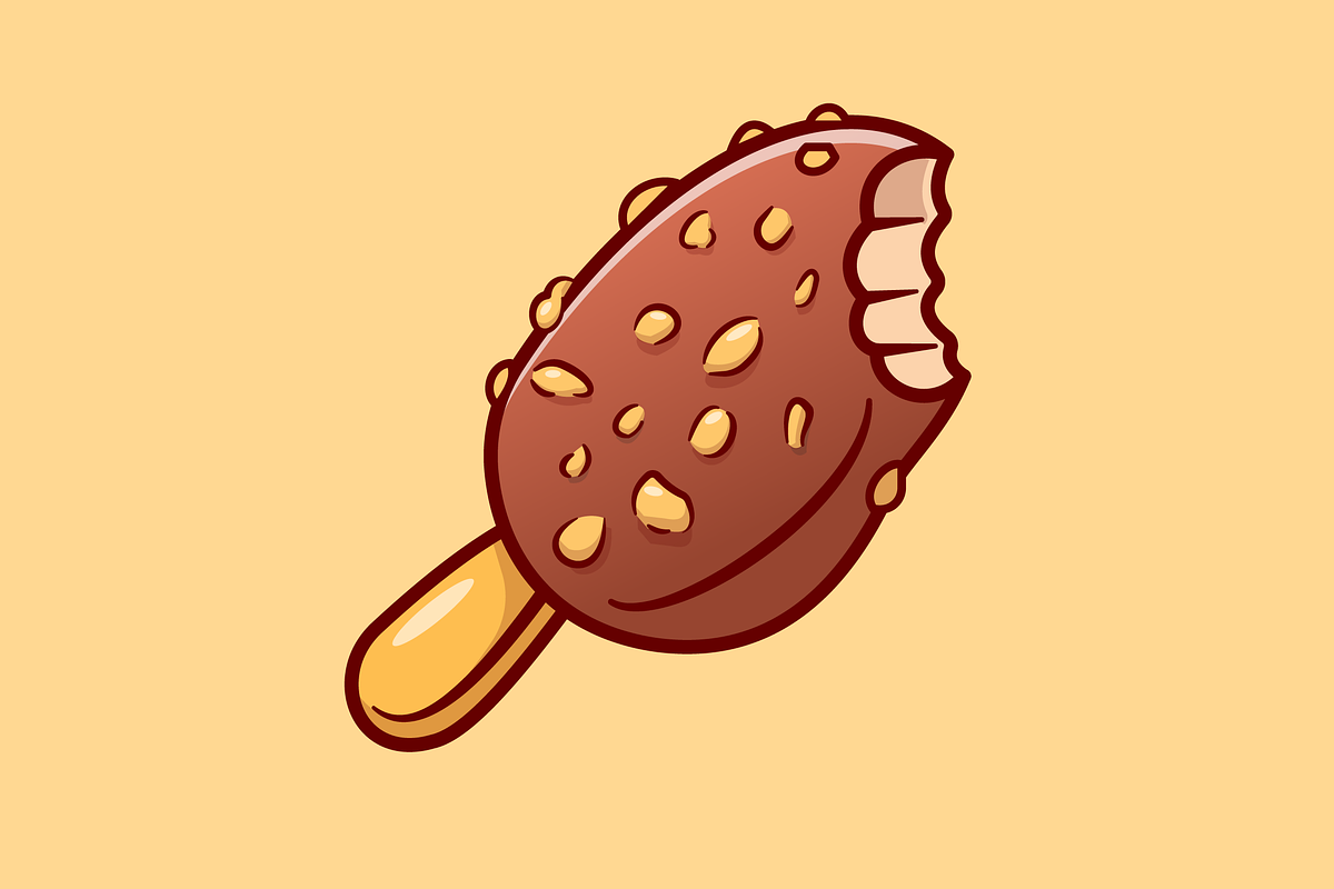 Ice Cream Chocolate Peanut Popsicle, a Food Illustration by Catalyst Labs (Photo 1 of 3)