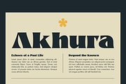 Khuja - Display Typeface, a Serif Font by Unio Designs (Thumbnail 11 of 11)