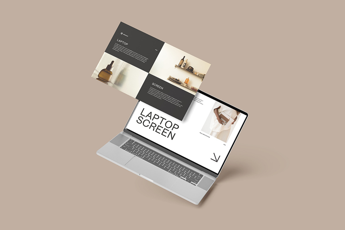 Laptop Screen Mockup, a Mac Mockup by SimpangGraphics (Photo 4 of 5)