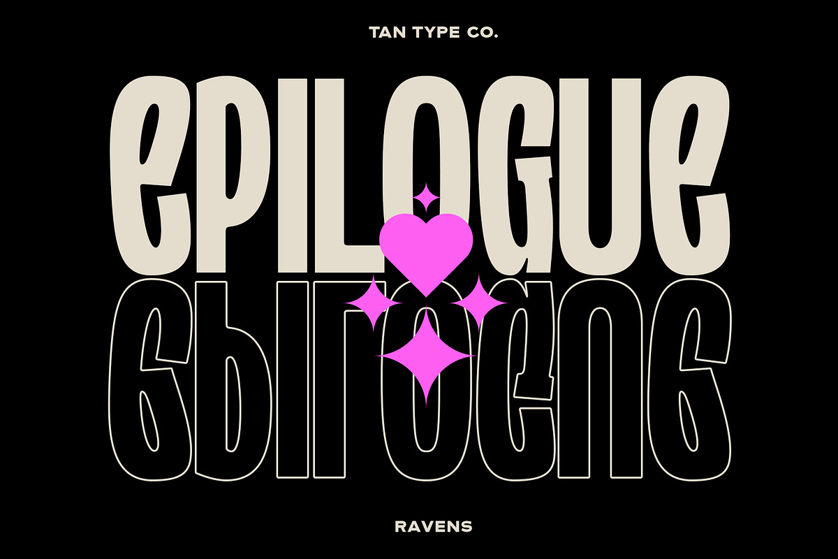 TAN - RAVENS, a Serif Font by TanType (Photo 2 of 11)
