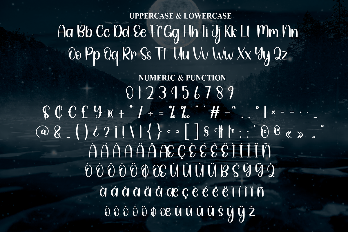 Monlight | Script Font, a Handwritten Font by Scratchones (Photo 7 of 8)