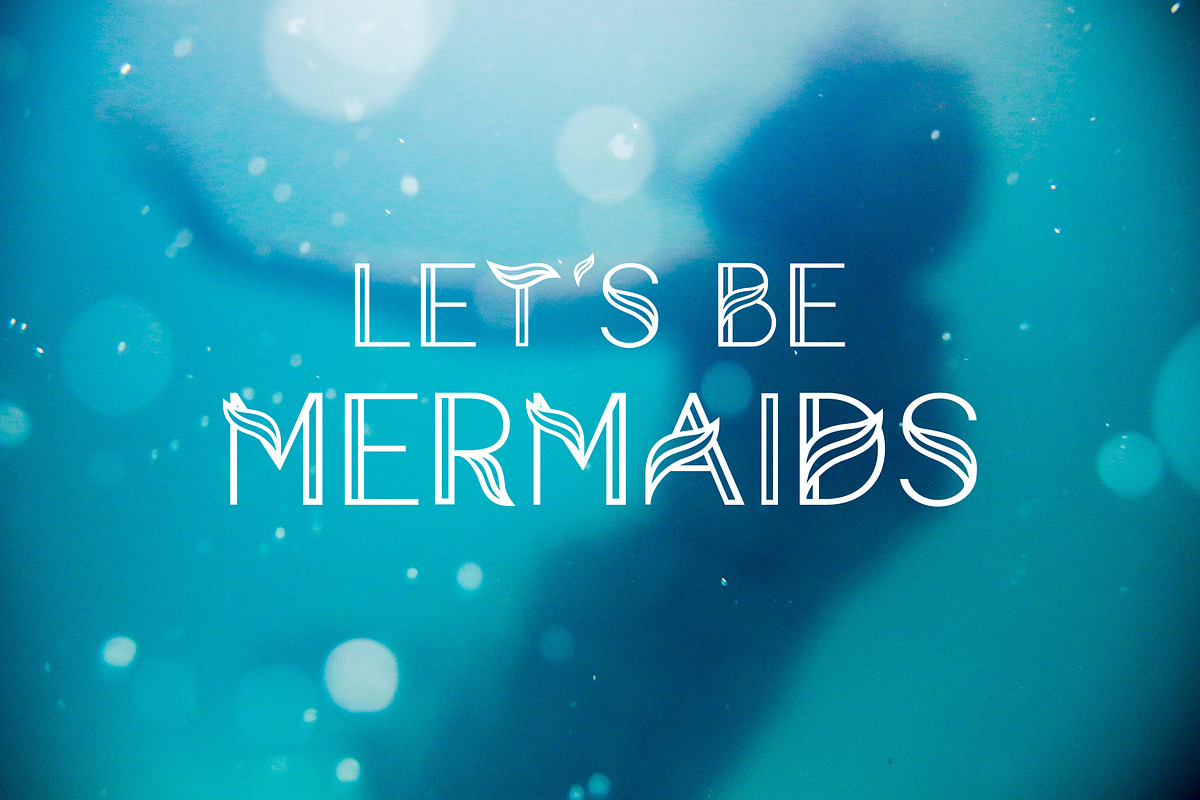 Aquarius – A Tropical Font Family, a Sans Serif Font by GraphicsByKassy (Photo 16 of 19)