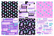 Old Computer Aesthetic, a Technology Illustration by Martyshova (Thumbnail 5 of 7)