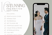GOLD Bride Photography Client Guide, a Magazine Template by Signature Edits (Thumbnail 2 of 10)