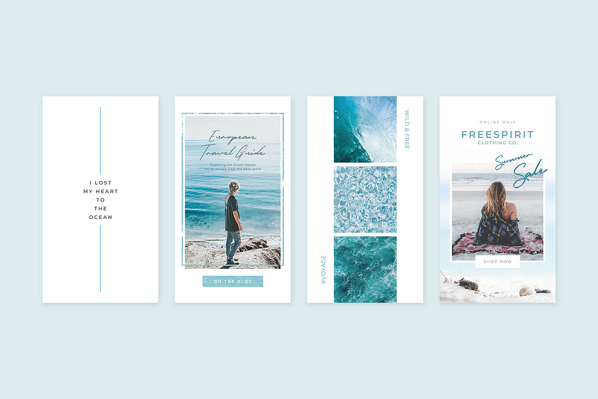 Instagram Stories Oceans | CANVA, a Social Media Template by Poego Social (Photo 6 of 12)