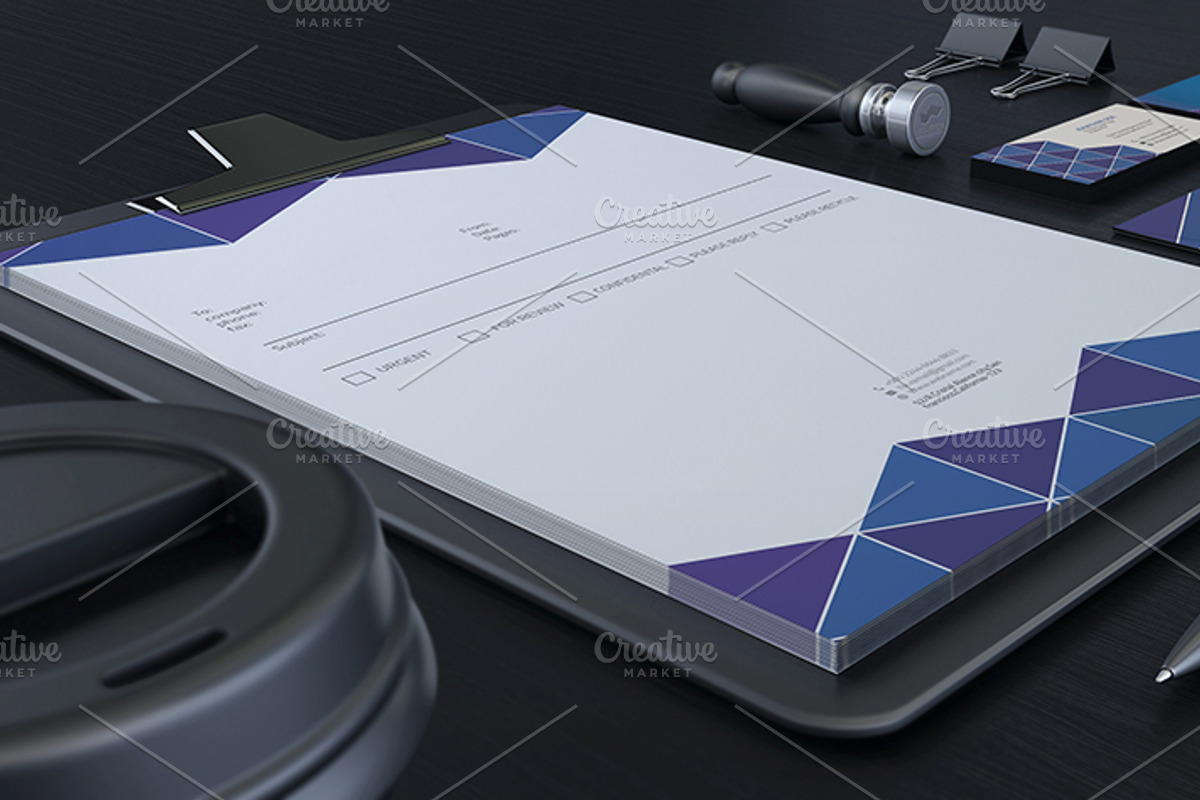 Corporate Identity & Stationery, a Stationery Template by Cristal Pioneer (Photo 5 of 9)