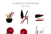 Japanese Abstract, an Object Graphic by JT Digital Studio (Thumbnail 4 of 10)