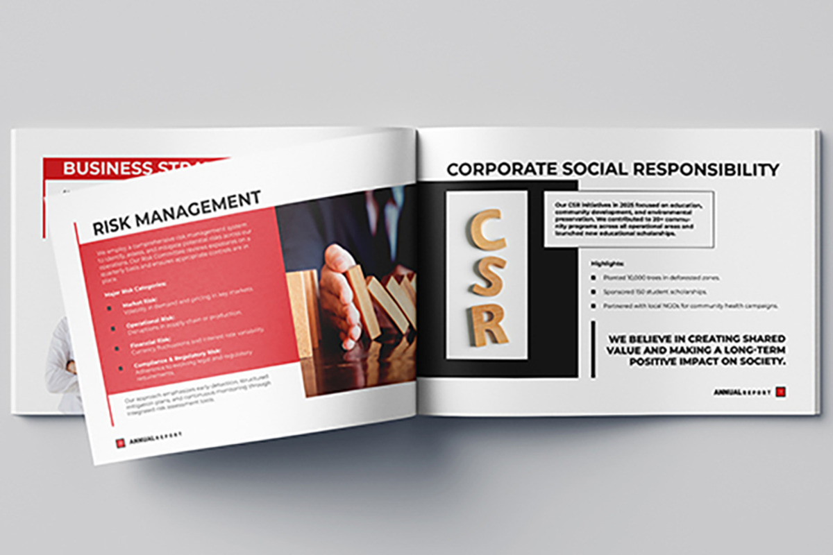 Annual Report – Professional Busines, a Presentation Template by Rumoh Grafika (Photo 4 of 7)