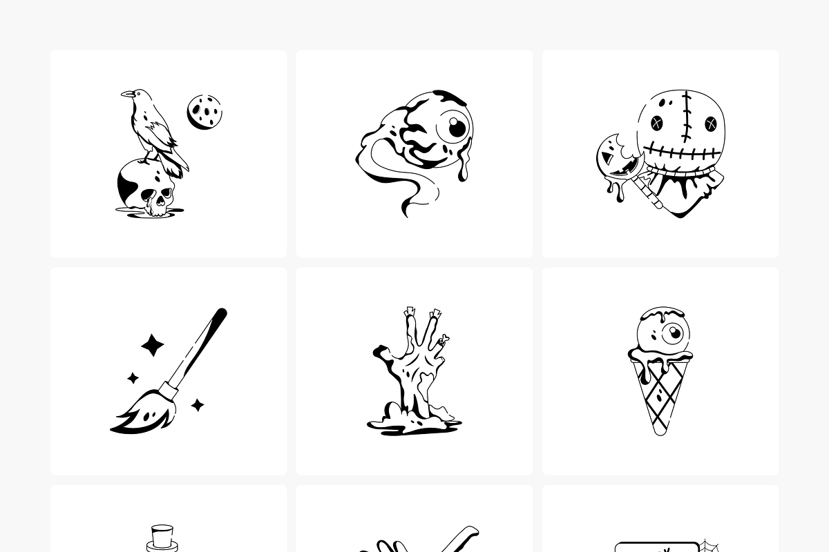 Animated Horror Icon Set, a Duotone Icon by Prosymbols (Photo 13 of 18)