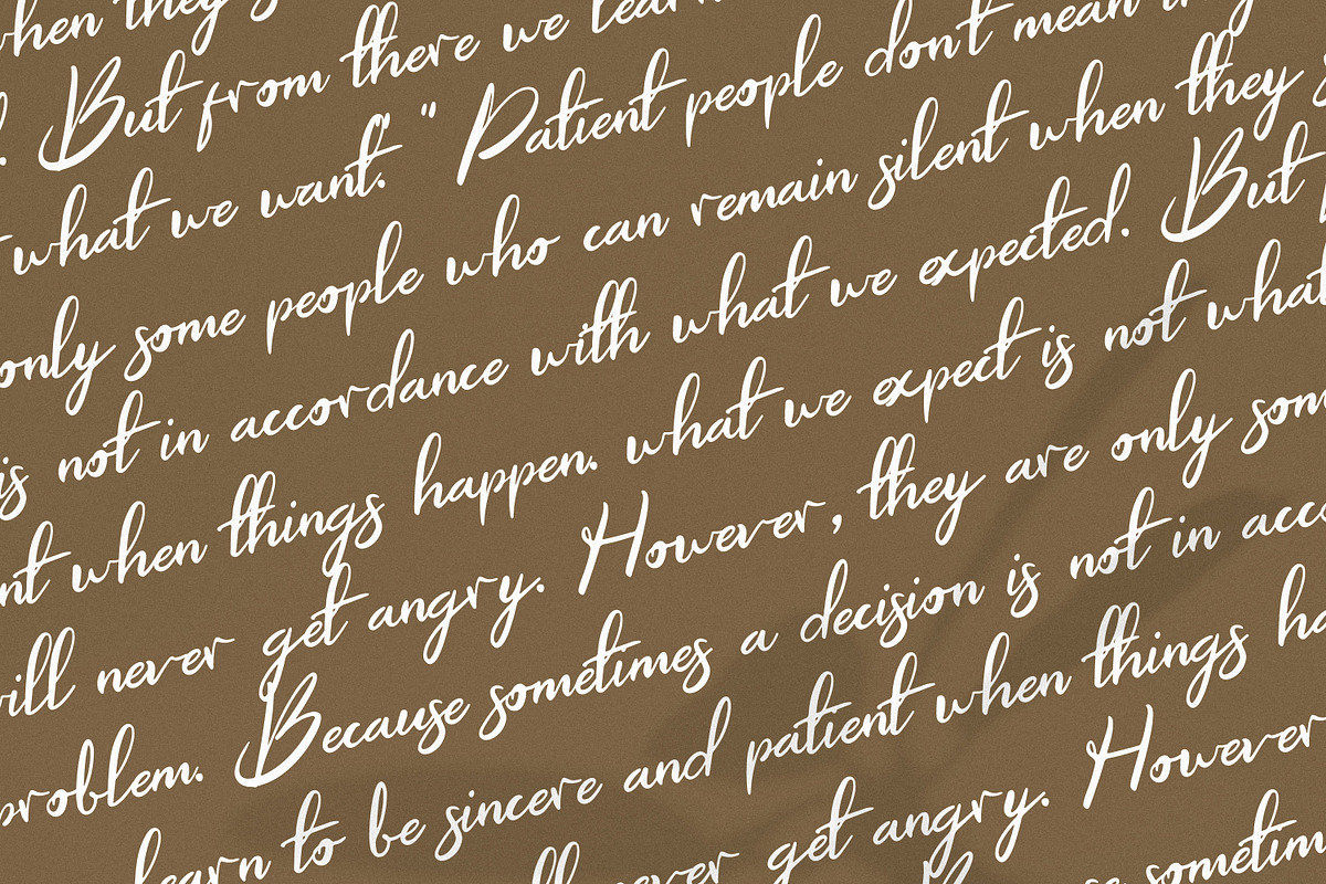 Luciena, a Font by Goresan Studio (Photo 12 of 14)
