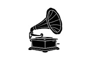 Vintage Gramophone Music Silhouette, a Graphic by Designer_Momina (Thumbnail 3 of 14)