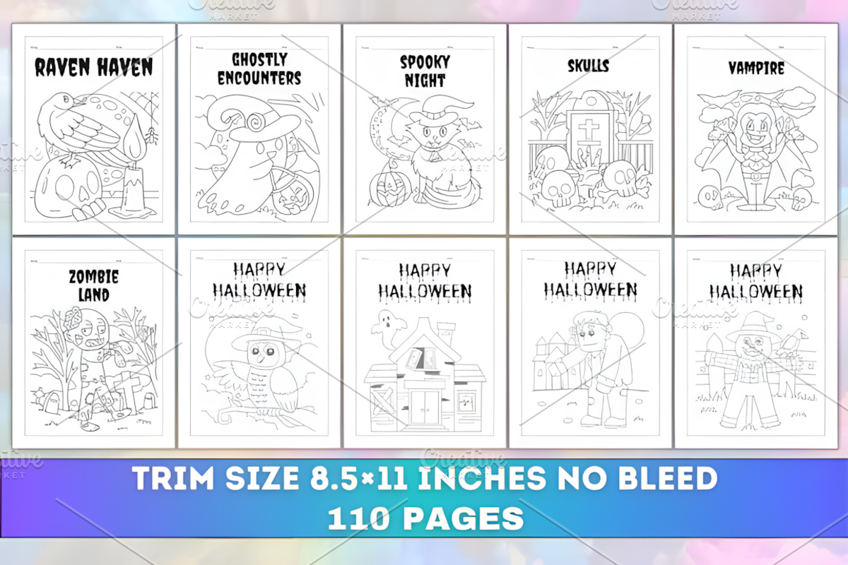 Editable Halloween Activity Book, a Marketing Template by Coco Bloom (Photo 2 of 5)