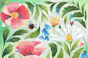 Watercolor Florals Clipart, an Illustration by DigitalArtsi (Thumbnail 3 of 6)