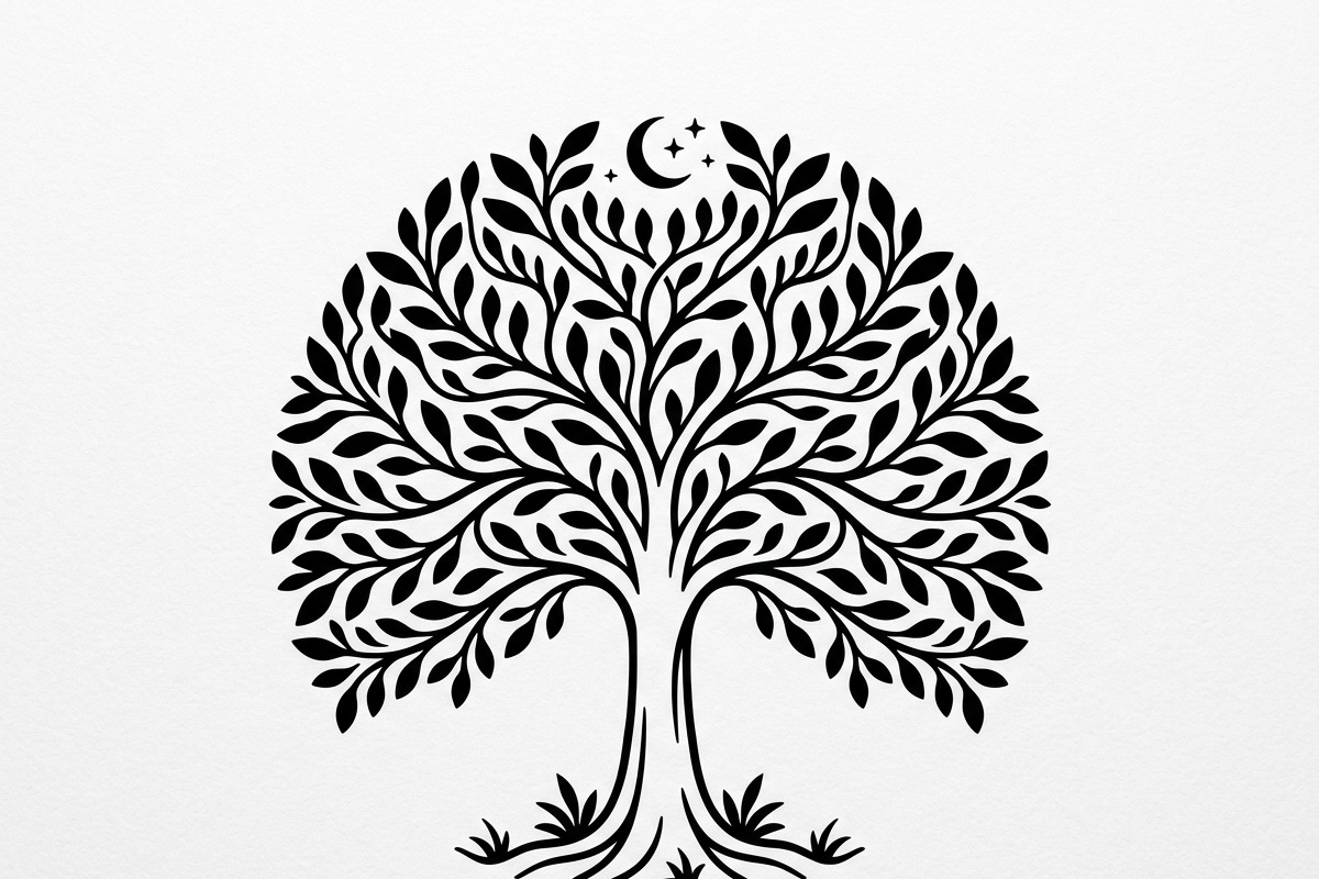 Elegant dream tree silhouette design, a Healthcare Illustration by Amazin_art (Photo 5 of 43)