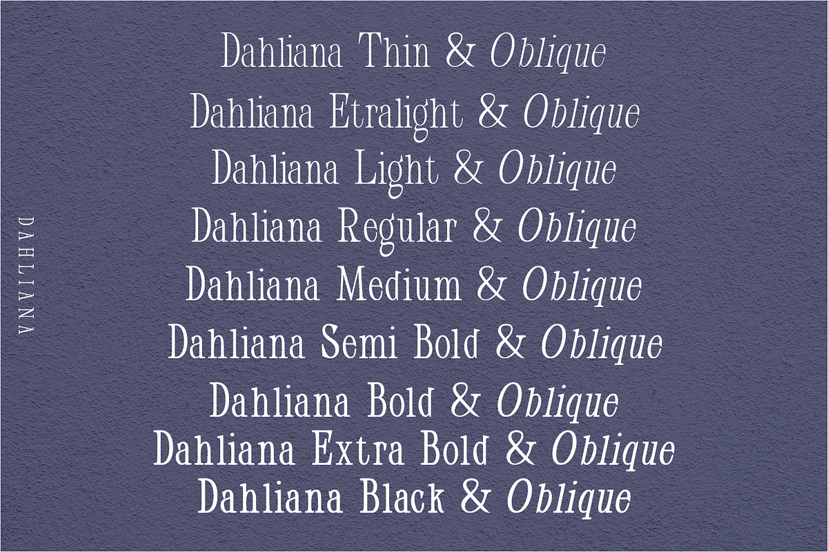 Dahliana Serif classic Old Style, a Serif Font by LuhopCreative (Photo 4 of 6)