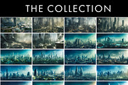 Futuristic city pack, a Technology Illustration by EMP Design (Thumbnail 4 of 4)