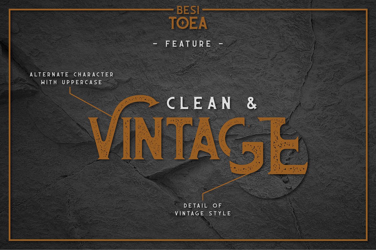 Besitoea Typeface preview 3