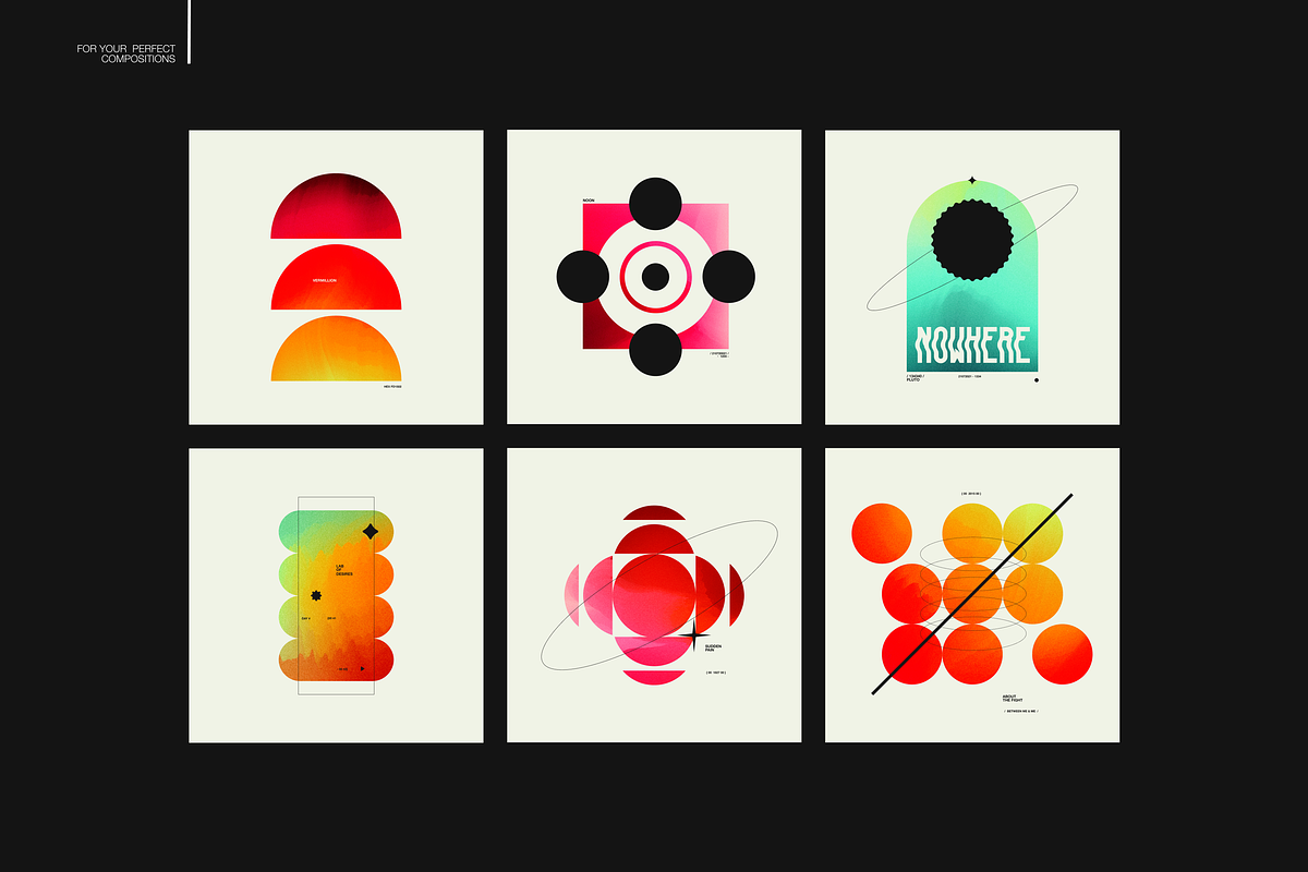 Vivid gradients and modern shapes, an Object Graphic by TheMountBirdStudio (Photo 8 of 9)