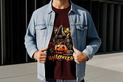 Boo Halloween Shirt Design, a Graphic by Vector Portal (Thumbnail 3 of 5)