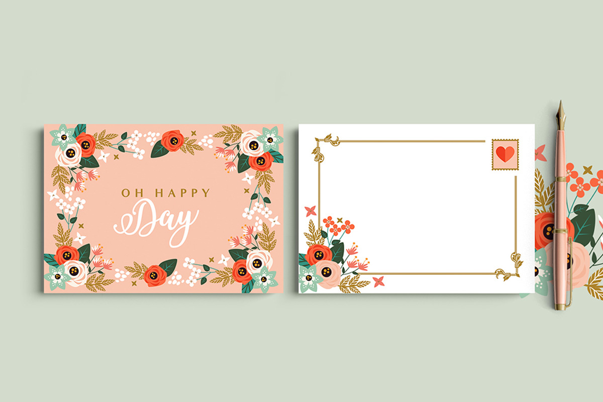 Floral Card Collection-45 files, a Card Template by Werlang Paper (Photo 30 of 43)