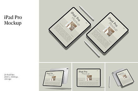 iPad Pro Mockup