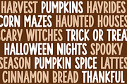 PUMPKIN PORCH Bold Tall Title Font, a Sans Serif Font by Blush Font Co. (Thumbnail 2 of 5)
