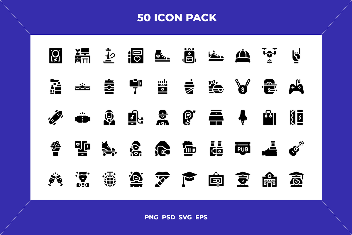 Youth icons, an Outline Icon by Wencory (Photo 1 of 2)